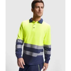 Gift Campaign Polo da lavoro tecnica a maniche lunghe 170 g/m2 Roly Atrio LS></noscript> Polo Personalizzate