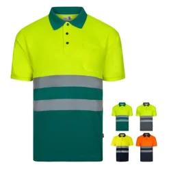 Gift Campaign Polo da lavoro unisex a manica corta effetto bird-eye 140 g/m2 Velilla></noscript> Polo Personalizzate