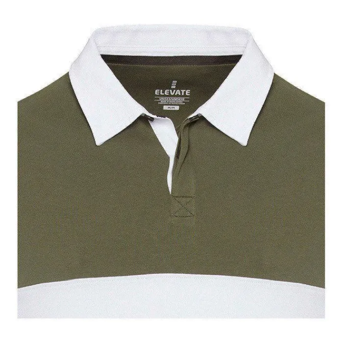 Gift Campaign Polo da rugby unisex in jersey pesante di cotone 280g/m² Elevate NXT> Polo Personalizzate