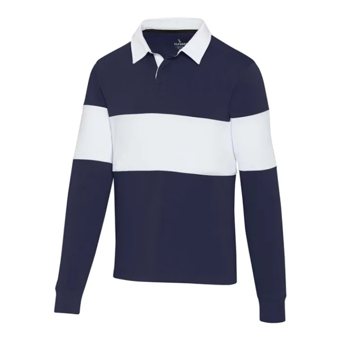 Gift Campaign Polo da rugby unisex in jersey pesante di cotone 280g/m² Elevate NXT> Polo Personalizzate