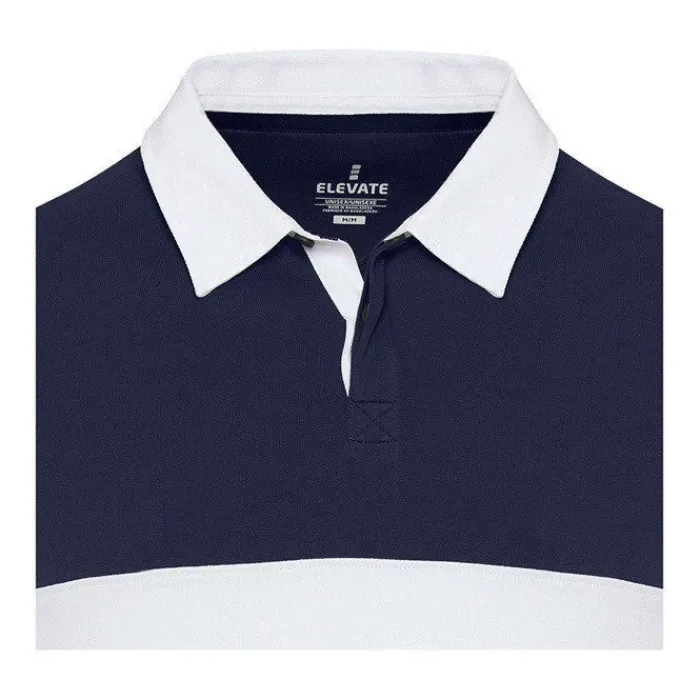 Gift Campaign Polo da rugby unisex in jersey pesante di cotone 280g/m² Elevate NXT> Polo Personalizzate
