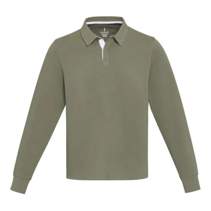 Gift Campaign Polo da rugby unisex in jersey pesante di cotone 280g/m² Elevate NXT> Polo Personalizzate