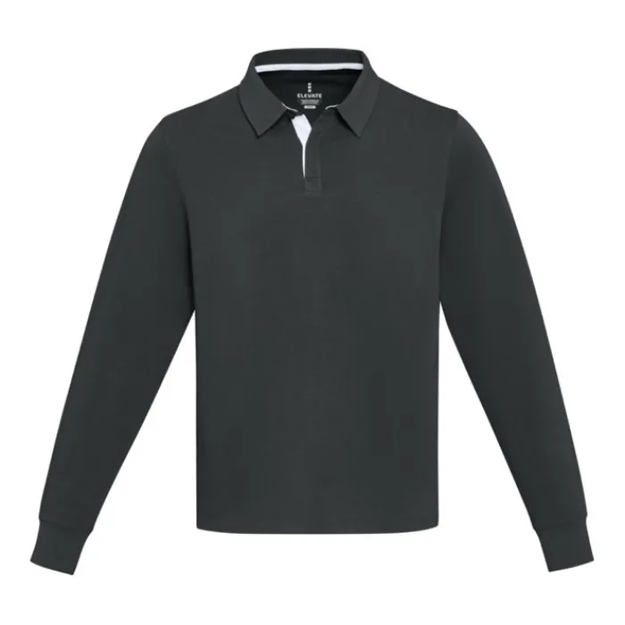 Gift Campaign Polo da rugby unisex in jersey pesante di cotone 280g/m² Elevate NXT> Polo Personalizzate