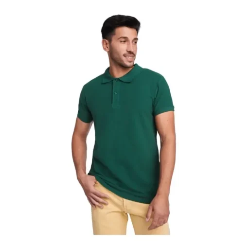 Gift Campaign Polo da uomo a maglia piqué in 100% cotone organico da 210 g/m2 Roly> Polo Personalizzate