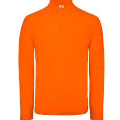 Gift Campaign Polo da uomo a maniche lunghe in cotone da 180 g/m2 B&C> Polo Personalizzate