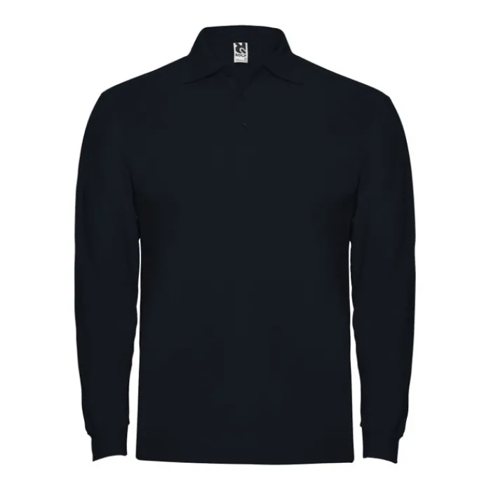 Gift Campaign Polo da uomo a maniche lunghe in 100% cotone piqué 220 g/m2 Roly> Polo Personalizzate
