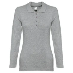 Gift Campaign Polo donna a maniche lunghe in cotone piquet cardato 210g/m2 THC Bern></noscript> Polo Personalizzate