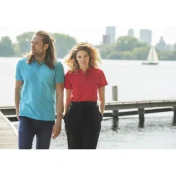 Gift Campaign Polo donna cotone biologico e poliestere riciclato 220g/m2 Elevate NXT></noscript> Gadget Ecologici|Polo Personalizzate
