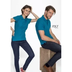 Gift Campaign Polo in cotone pettinato borchiato da 170 g/m2 SOL'S Planet Men></noscript> Polo Personalizzate