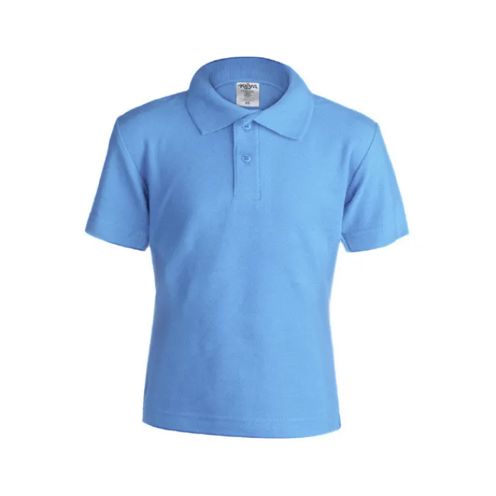 Gift Campaign Polo per bambini con logo scuola in cotone piquet 180 g/m2 Keya> Polo Personalizzate