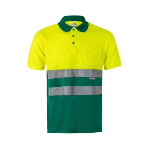 Gift Campaign Polo riflettente da lavoro in poliestere 160 g/m2 Velilla> Polo Personalizzate