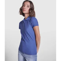 Gift Campaign Polo slim da donna in cotone e poliestere Roly Direct Pegaso Premium><noscript><img width=