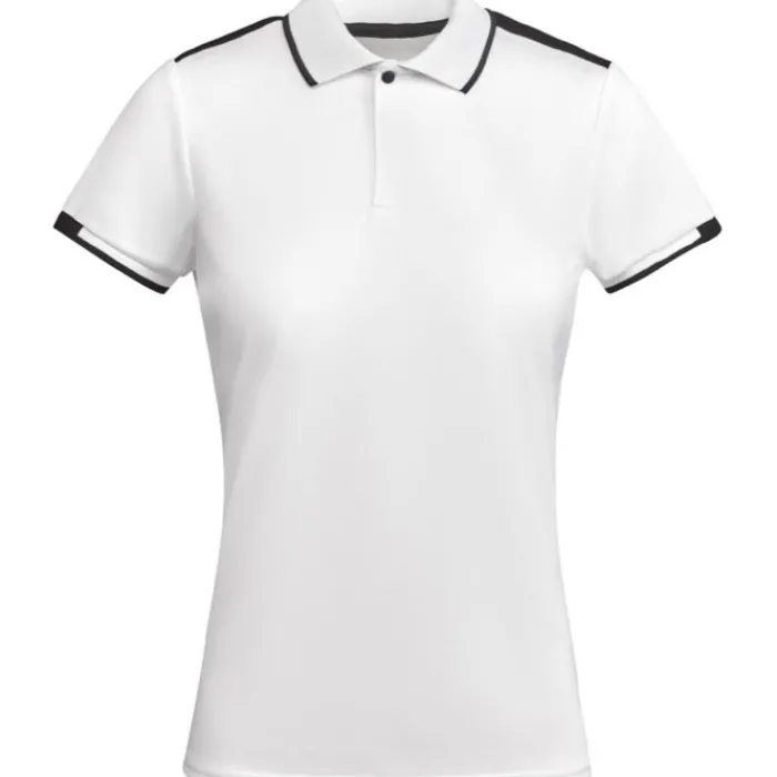 Gift Campaign Polo sportiva bicolore da donna in poliestere 140 g/m² Roly> Polo Personalizzate