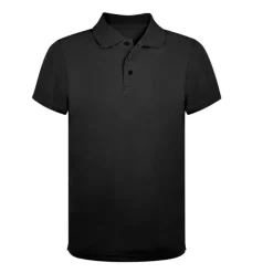 Gift Campaign Polo tecnica traspirante in 100% poliestere con 3 bottoni coordinati><noscript><img width=
