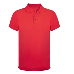 Gift Campaign Polo tecnica traspirante in 100% poliestere con 3 bottoni coordinati><noscript><img width=