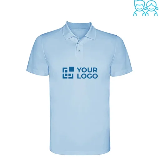 Gift Campaign Polo tecnico da bambino in piqué di poliestere 150 g/m2 Roly> Polo Personalizzate