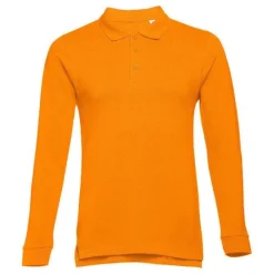 Gift Campaign Polo uomo a maniche lunghe in cotone piquet cardato 210 g/m2 THC Bern></noscript> Polo Personalizzate