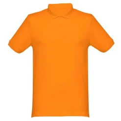 Gift Campaign Polo uomo in cotone piquet 240g/m2 con 3 bottoni in tinta THC Monaco><noscript><img width=