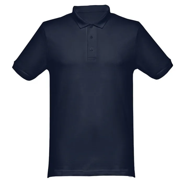 Gift Campaign Polo uomo in cotone piquet 240g/m2 con 3 bottoni in tinta THC Monaco> Polo Personalizzate