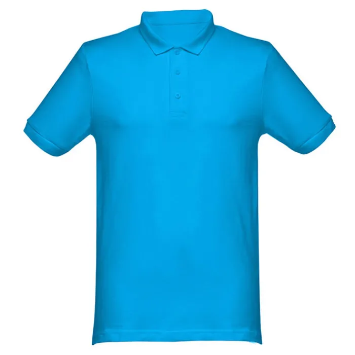 Gift Campaign Polo uomo in cotone piquet 240g/m2 con 3 bottoni in tinta THC Monaco> Polo Personalizzate