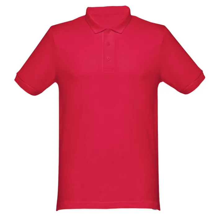 Gift Campaign Polo uomo in cotone piquet 240g/m2 con 3 bottoni in tinta THC Monaco> Polo Personalizzate