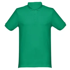 Gift Campaign Polo uomo in cotone piquet 240g/m2 con 3 bottoni in tinta THC Monaco><noscript><img width=