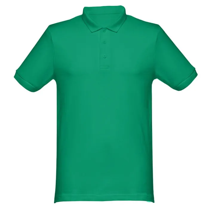 Gift Campaign Polo uomo in cotone piquet 240g/m2 con 3 bottoni in tinta THC Monaco> Polo Personalizzate