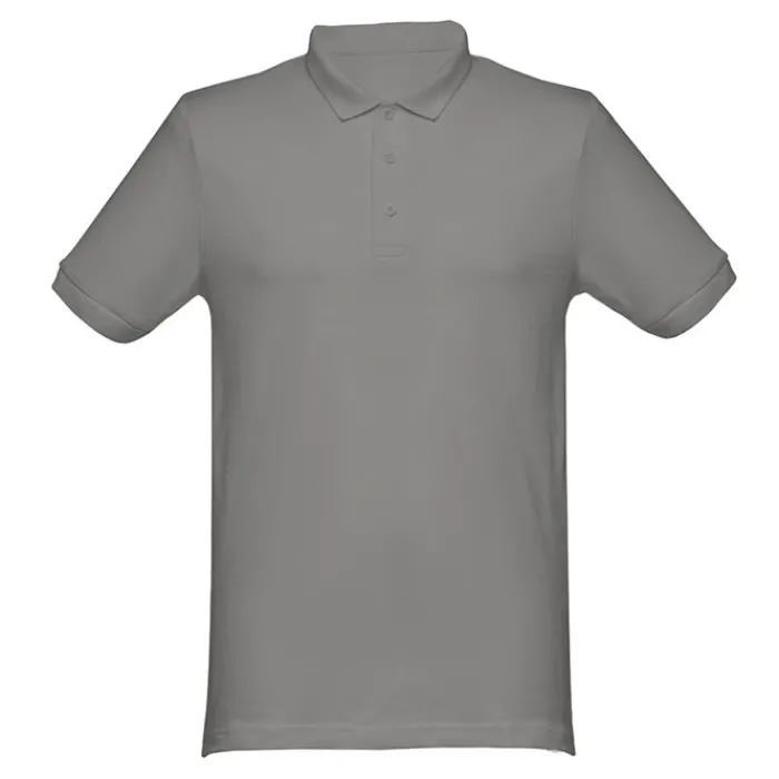Gift Campaign Polo uomo in cotone piquet 240g/m2 con 3 bottoni in tinta THC Monaco> Polo Personalizzate