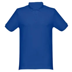 Gift Campaign Polo uomo in cotone piquet 240g/m2 con 3 bottoni in tinta THC Monaco><noscript><img width=
