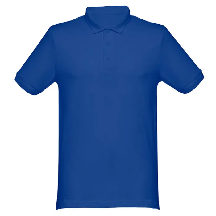 Gift Campaign Polo uomo in cotone piquet 240g/m2 con 3 bottoni in tinta THC Monaco> Polo Personalizzate