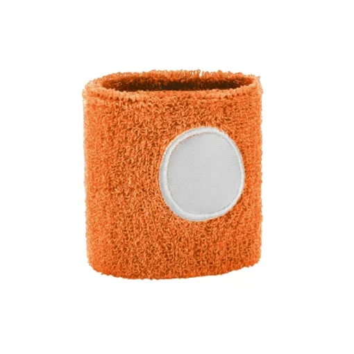 Gift Campaign Polsino elasticizzato di vari colori in poliestere con logo Circle> Gadget Palestra