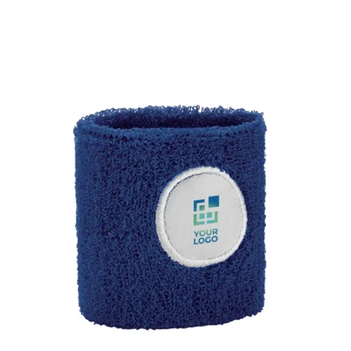 Gift Campaign Polsino elasticizzato di vari colori in poliestere con logo Circle> Gadget Palestra