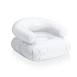 Gift Campaign Poltrona gonfiabile da spiaggia in PVC con comodo schienale Relax> Gadget Da Mare