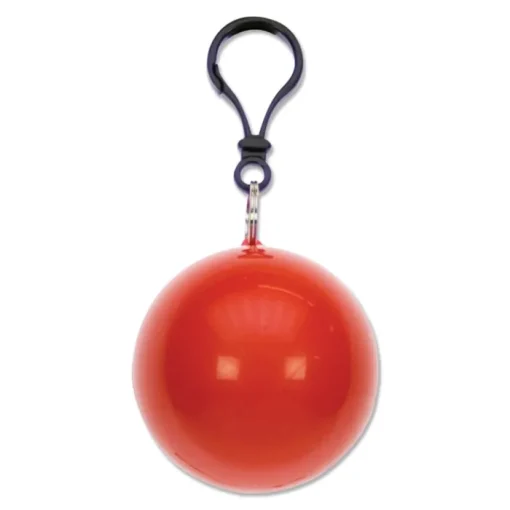 Gift Campaign Poncho impermeabile contenuto in una pallina colorata con moschettone> Impermeabili