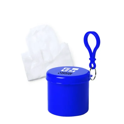 Gift Campaign Poncho promozionale adulti in scatola colorata moschettone Travel Box> Impermeabili