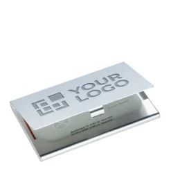 Gift Campaign Porta biglietti da visita con logo in alluminio da incidere AluCase></noscript> Gadget Per L'Ufficio|Porta Biglietti Da Visita