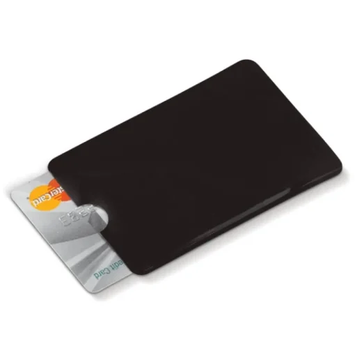 Gift Campaign Porta carte flessibile in vari colori classici con protezione RFID> Porta Biglietti Da Visita