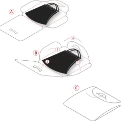Gift Campaign Porta mascherina grande plastica bianca per personalizzazione Folder> Gadget Per Medici E Infermieri