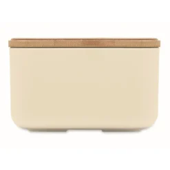 Gift Campaign Porta pranzo in PLA con coperchio in bambù e chiusura elastica 1L></noscript> Porta Pranzo