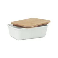 Gift Campaign Porta pranzo personalizzati con coperchio in bambu 1L Mix Bamboo> Porta Pranzo