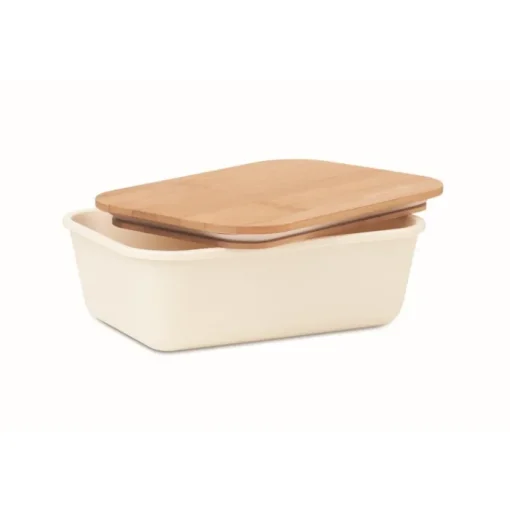 Gift Campaign Porta pranzo personalizzati con coperchio in bambu 1L Mix Bamboo> Porta Pranzo