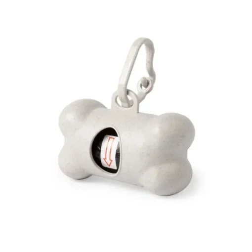 Gift Campaign Porta sacchetti per cani in fibra di bambù da personalizzare Eco Bone> Gadget Per Animali