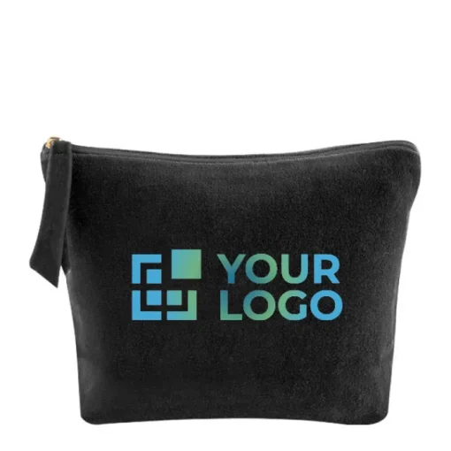 Gift Campaign Porta trucchi con finitura liscia e vellutata Fluffy> Gadget Per Parrucchieri|Pochette Personalizzate