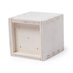 Gift Campaign Porta vaso in legno con vasetto biodegradabile e semi di menta Box></noscript> Vasetti Con Semi