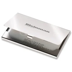 Gift Campaign Portabiglietti da visita personalizzati in metallo satinato ClassiCase></noscript> Gadget Per L'Ufficio|Porta Biglietti Da Visita
