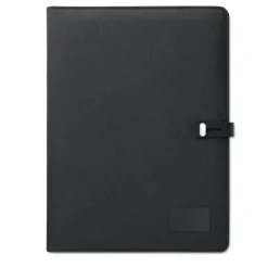 Gift Campaign Portablocchi personalizzati A4 ricarica wireless e tasche interne Tech> Portadocumenti Personalizzati
