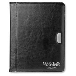 Gift Campaign Portablocco aziendale A4 in pelle con fogli a righe e tasche Uptown></noscript> Portadocumenti Personalizzati