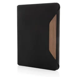 Gift Campaign Portablocco con copertina rigida in noce con carta 70 g/m2 A4 a righe><noscript><img width=