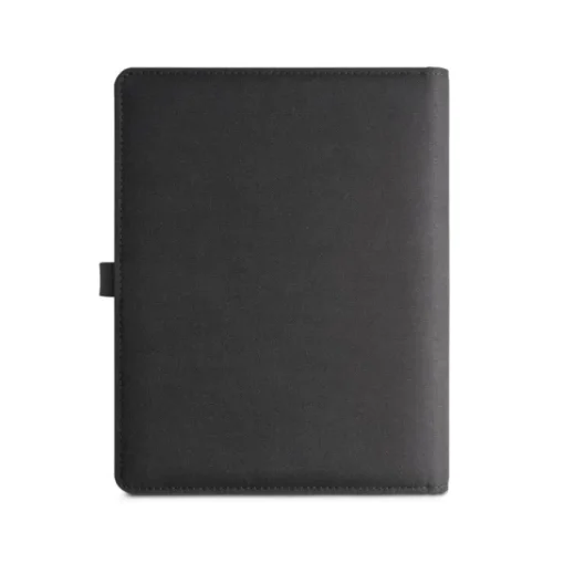 Gift Campaign Portablocco con logo A5 caricatore wireless e tasca smartphone Charger> Portadocumenti Personalizzati