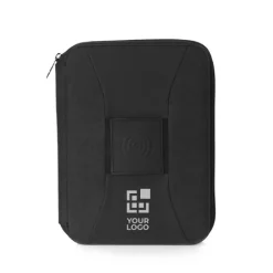 Gift Campaign Portablocco con logo con caricatore wireless 4000 mAh Wireless></noscript> Portadocumenti Personalizzati